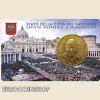 Vatikán érmekártya 50 cent No.6. 2015 BU!